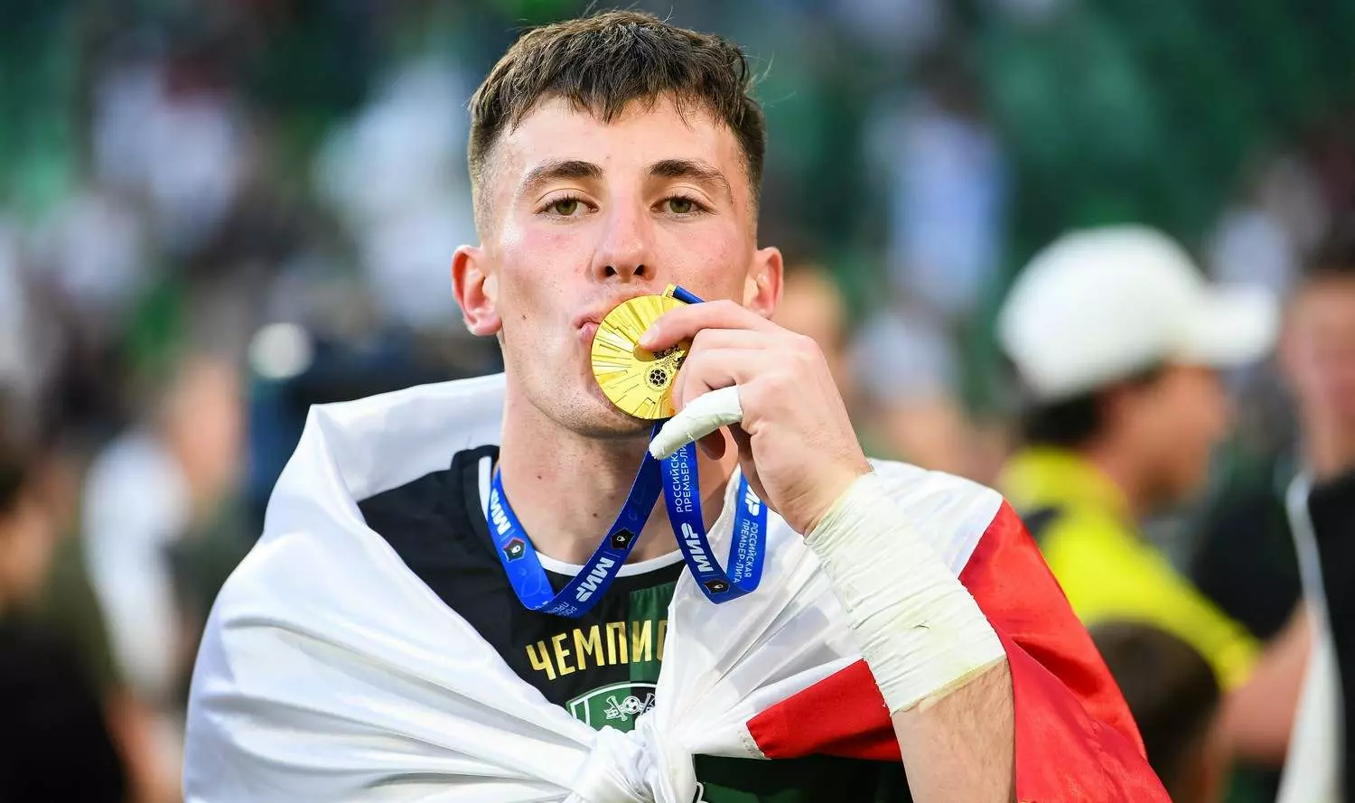 Вратарь Станислав Агкацев стал чемпионом России в составе 