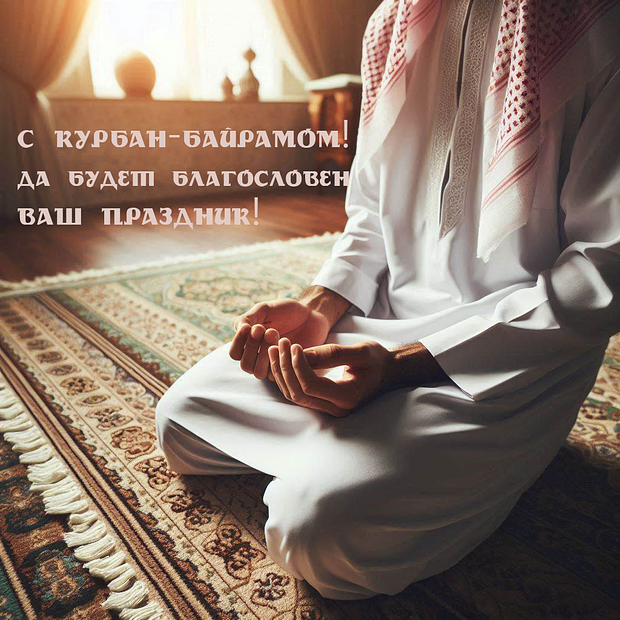 Отправка поздравлений с Курбан-байрамом: яркие открытки для праздника в 2025 году