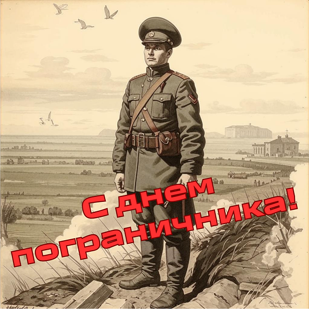 День пограничника: 15 поздравительных открыток для близких