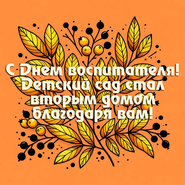 Поздравления на День воспитателя: более 40 уникальных открыток