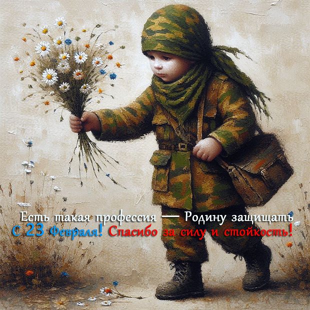 Красивые открытки на 23 Февраля: 30+ идей для поздравления