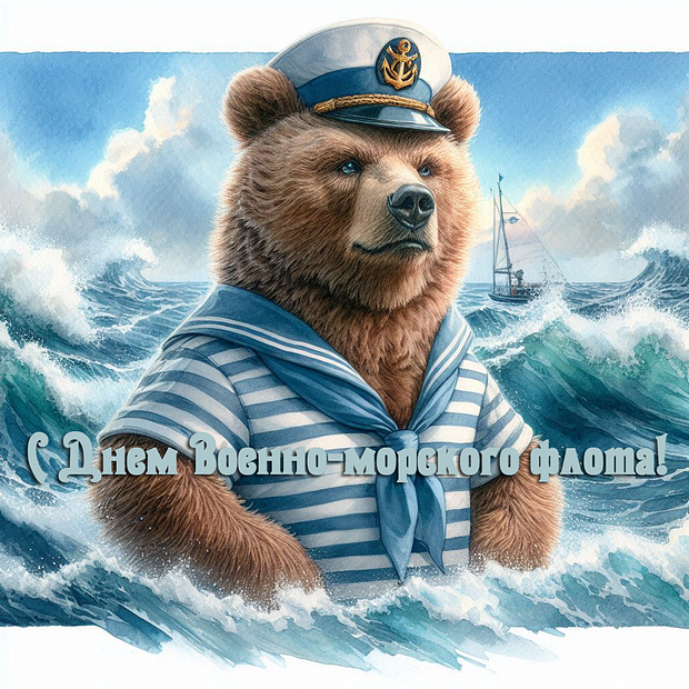 Открытки к Дню ВМФ: более 50 картинок и поздравлений