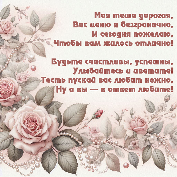 Комментарий к Дню Тещи: более 40 уникальных открыток и поздравлений