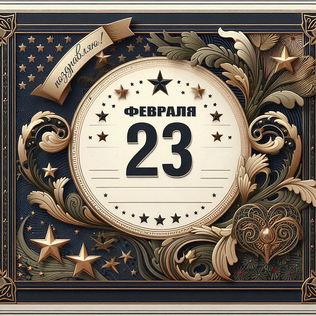 Красивые открытки на 23 Февраля: 30+ идей для поздравления