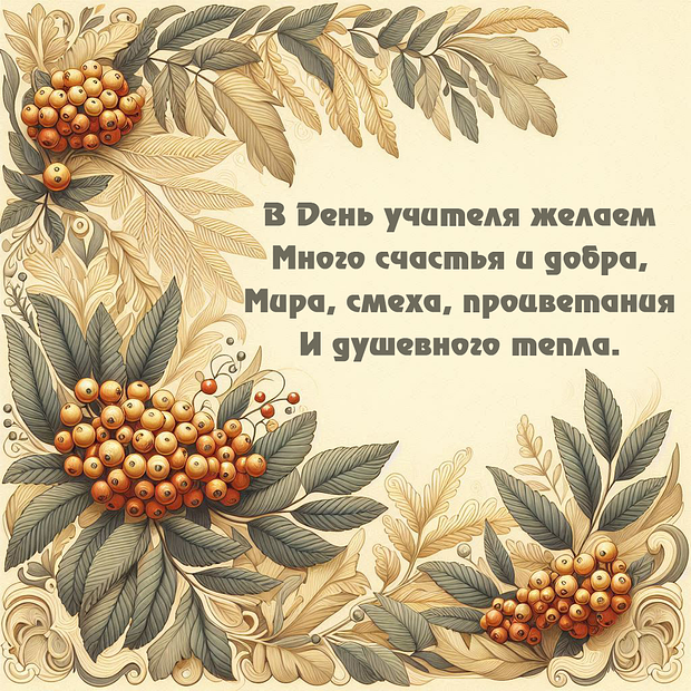 Открытки на День учителя: более 60 картинок и поздравлений