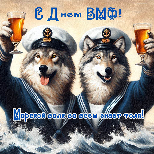 Открытки к Дню ВМФ: более 50 картинок и поздравлений