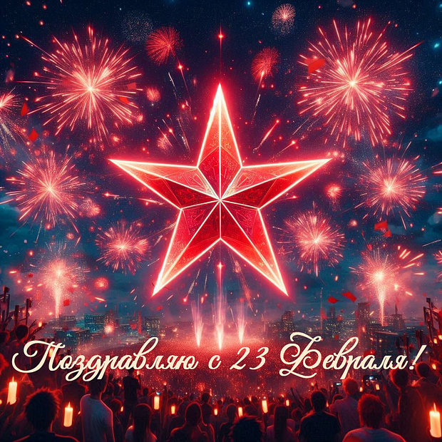 Красивые открытки на 23 Февраля: 30+ идей для поздравления