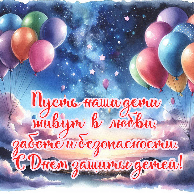 С любовью к самым маленьким! Открытки с Днем защиты детей: 20+ красивых картинок для поздравления ребенка и взрослых