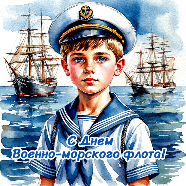 Открытки к Дню ВМФ: более 50 картинок и поздравлений