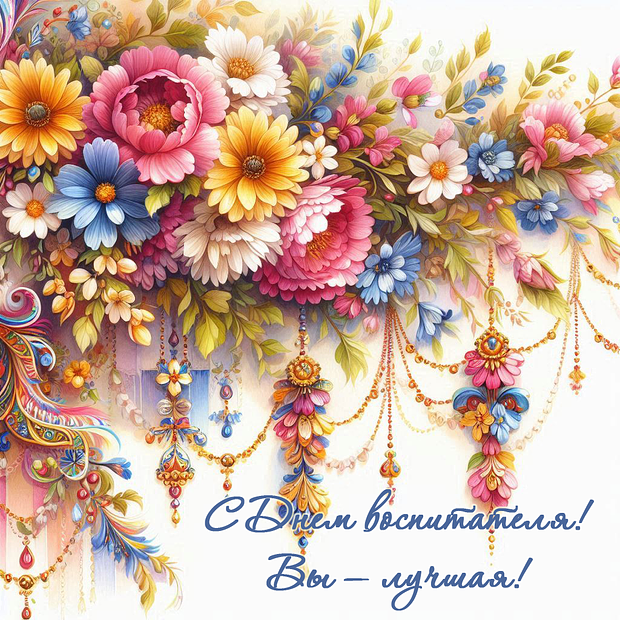 Поздравления на День воспитателя: более 40 уникальных открыток