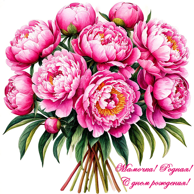 Открытки маме на день рождения: 70+ картинок и поздравлений