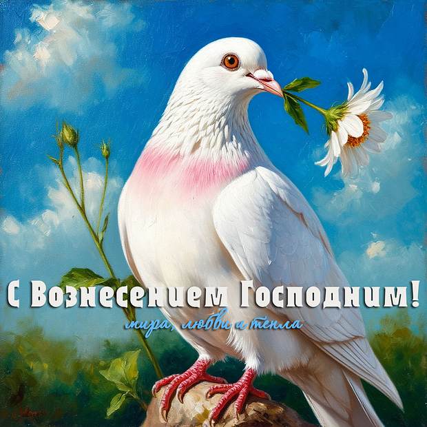 Душевные открытки на Вознесение Господне: 30+ красивых картинок для поздравлений