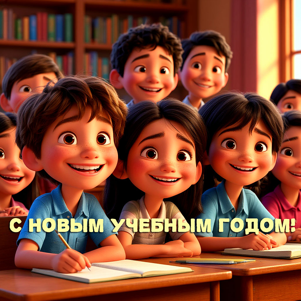 Начало учебного года 1 Сентября: 80+ открыток и поздравлений