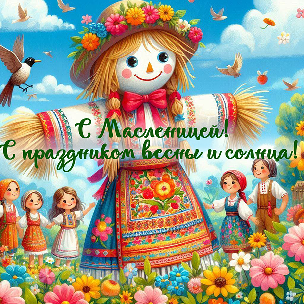 Уникальные открытки к Масленице: 15 картинок для поздравлений близких в 2026 году