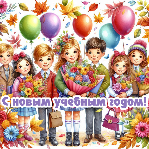 Начало учебного года 1 Сентября: 80+ открыток и поздравлений