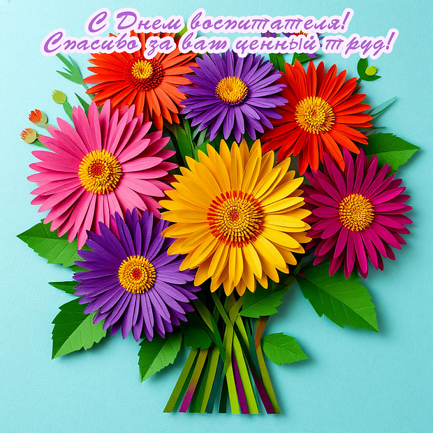Поздравления на День воспитателя: более 40 уникальных открыток