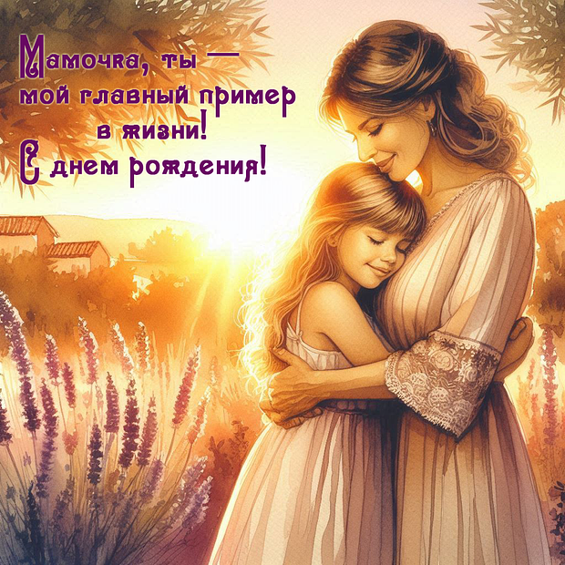 Открытки маме на день рождения: 70+ картинок и поздравлений