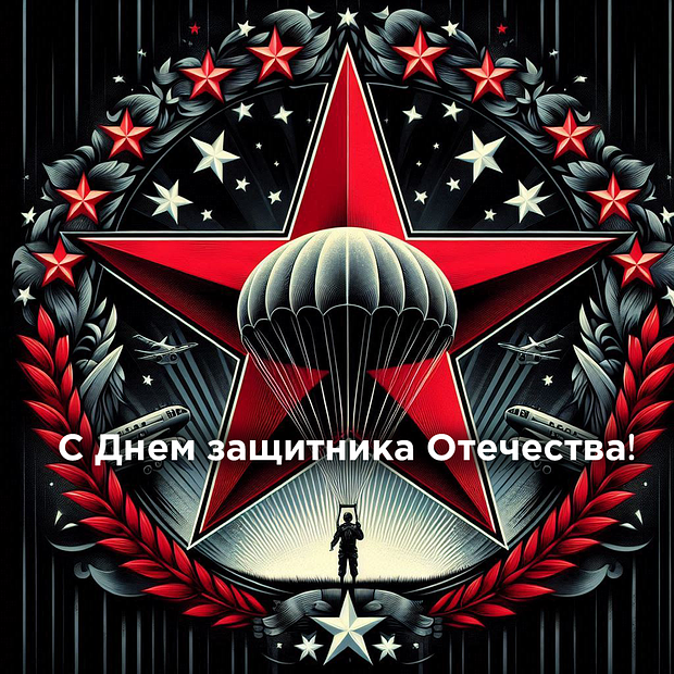 Красивые открытки на 23 Февраля: 30+ идей для поздравления