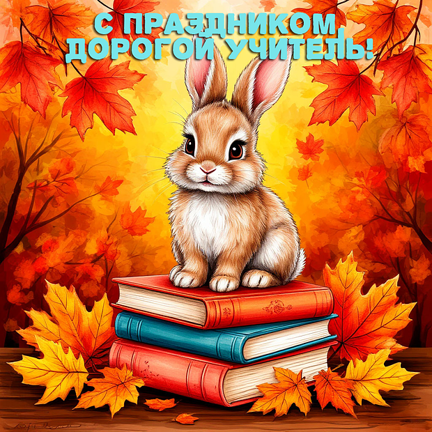 Открытки на День учителя: более 60 картинок и поздравлений