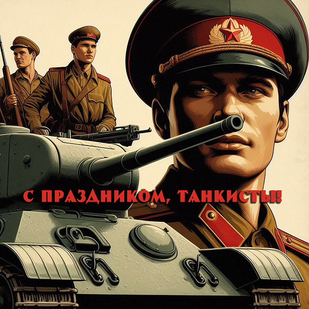 «Танки грязи не боятся!» Отправьте открытки с Днем танкиста: 40+ картинок и поздравлений