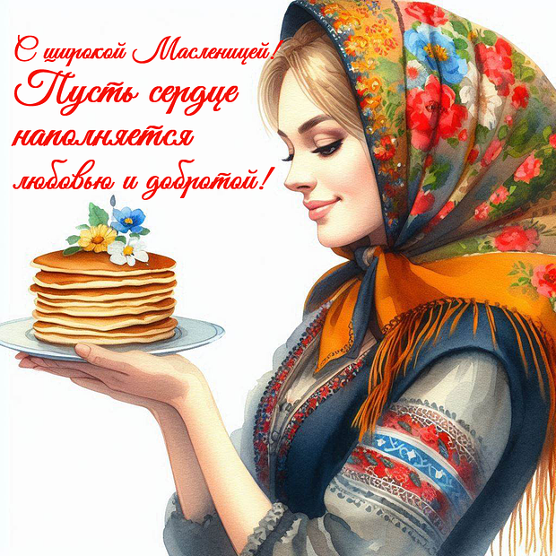 Уникальные открытки к Масленице: 15 картинок для поздравлений близких в 2026 году