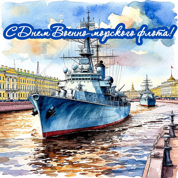 День Военно-морского Флота: более 20 креативных открыток и поздравлений для моряков