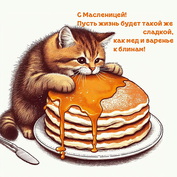 Уникальные открытки к Масленице: 15 картинок для поздравлений близких в 2026 году