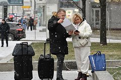 Предсказано время появления первого снега в Москве