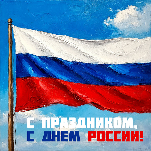 С Днём России! Красивые открытки и поздравления в честь праздника