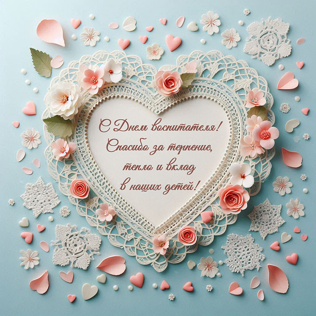 Поздравления на День воспитателя: более 40 уникальных открыток