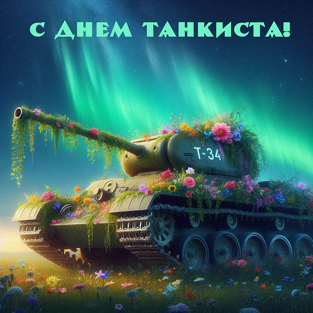 «Танки грязи не боятся!» Отправьте открытки с Днем танкиста: 40+ картинок и поздравлений