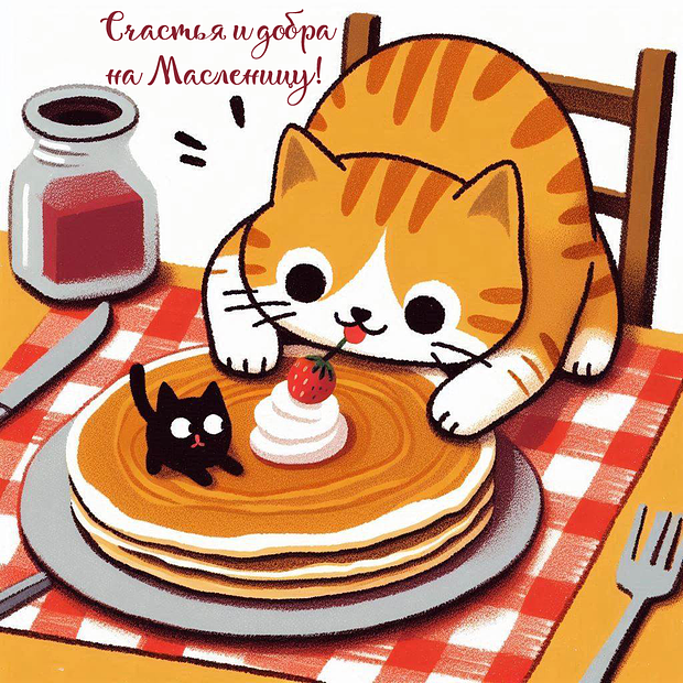 Уникальные открытки к Масленице: 15 картинок для поздравлений близких в 2026 году