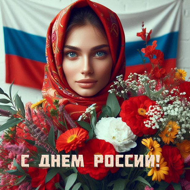 С Днём России! Красивые открытки и поздравления в честь праздника