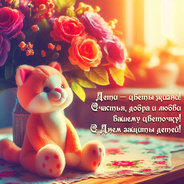 С любовью к самым маленьким! Открытки с Днем защиты детей: 20+ красивых картинок для поздравления ребенка и взрослых