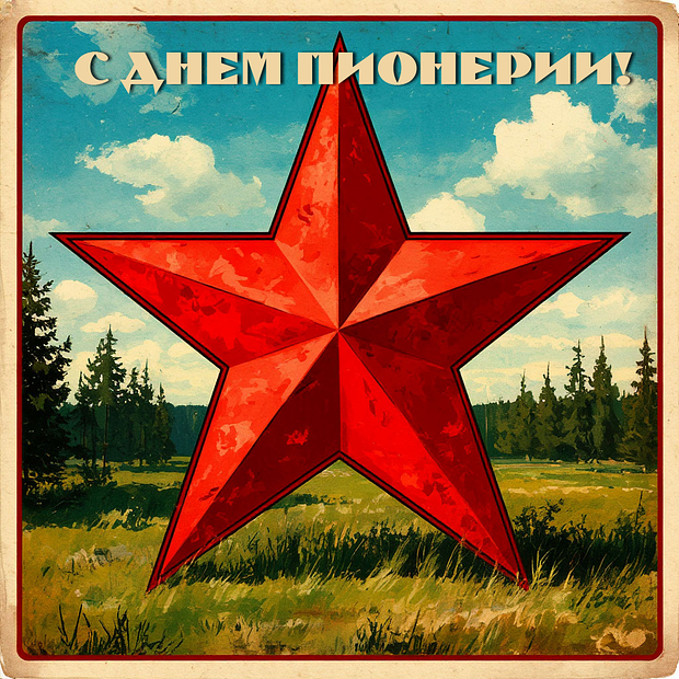 День пионерии: яркие советские открытки и искренние поздравления