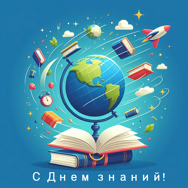 Начало учебного года 1 Сентября: 80+ открыток и поздравлений