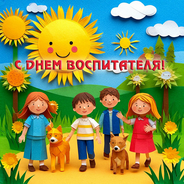 Поздравления на День воспитателя: более 40 уникальных открыток