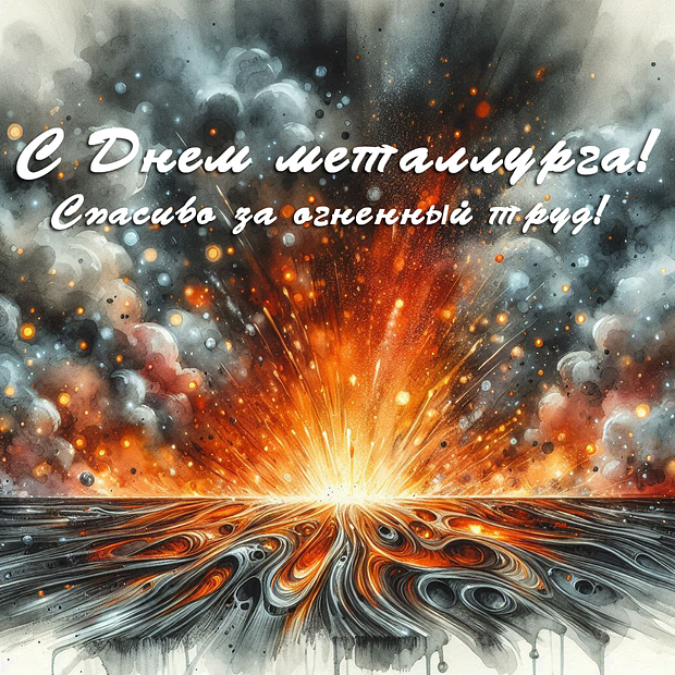 Празднование Дня металлурга: яркие открытки и поздравления для коллег