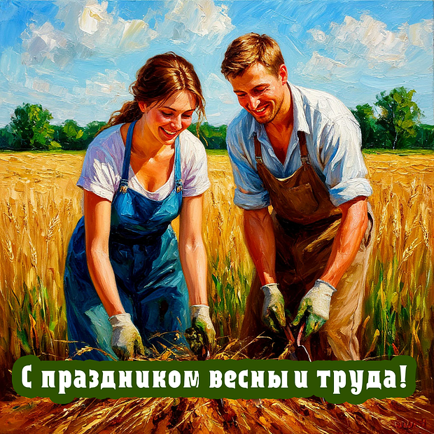 Отметить 1 Мая: 30 современных и советских открыток для поздравления с праздником весны и труда
