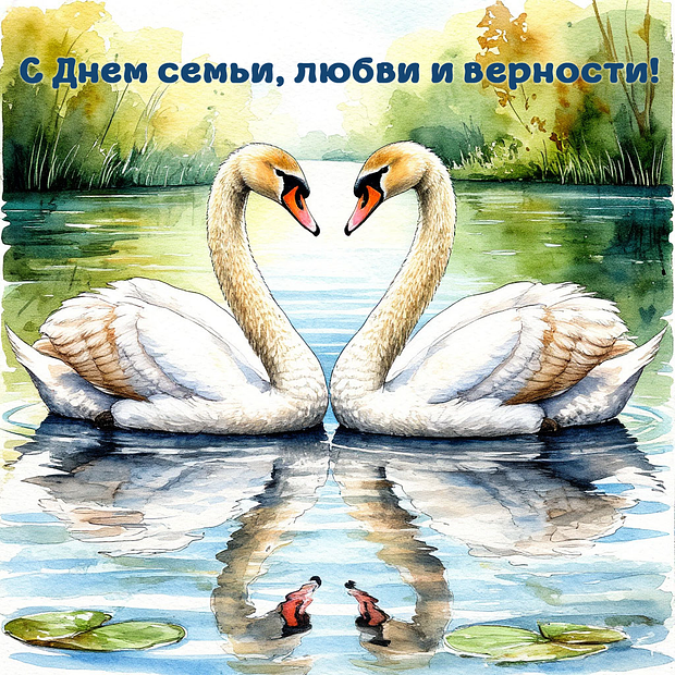 От открыток на День семьи, любви и верности до поздравлений: 70+ уникальных карточек