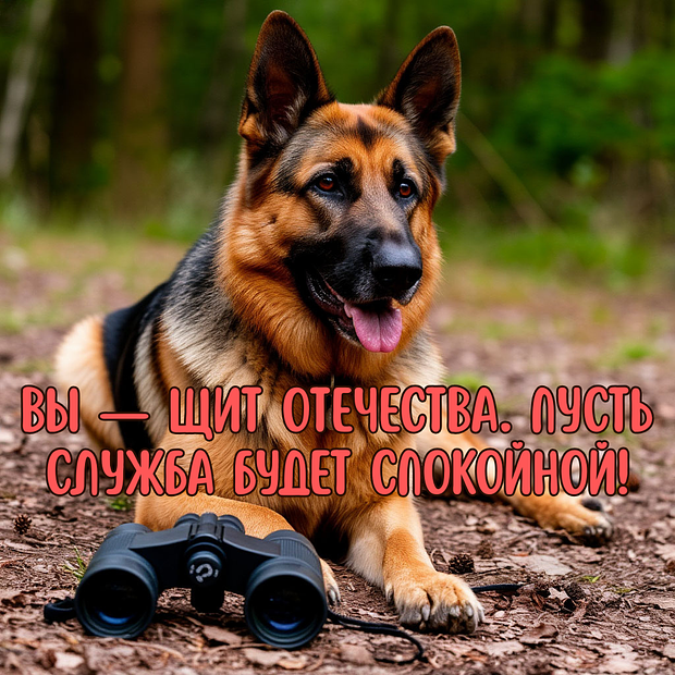 День пограничника: 15 поздравительных открыток для близких