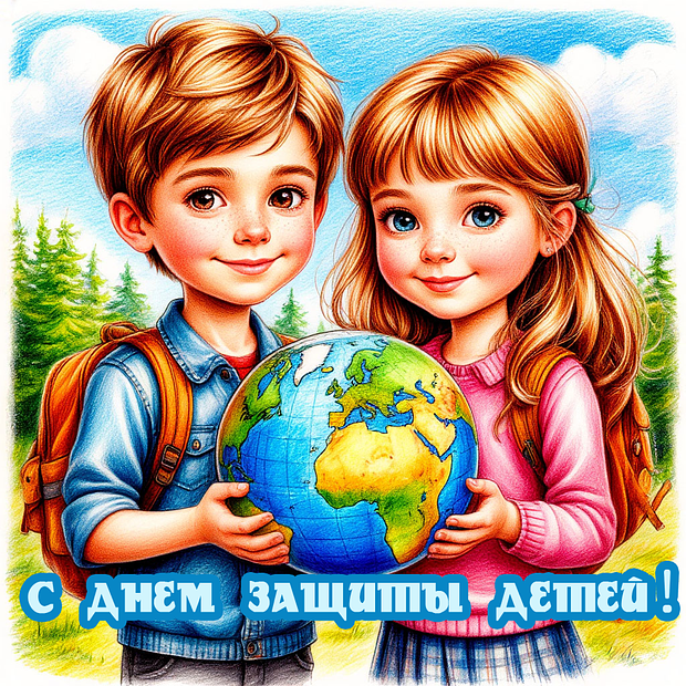 С любовью к самым маленьким! Открытки с Днем защиты детей: 20+ красивых картинок для поздравления ребенка и взрослых