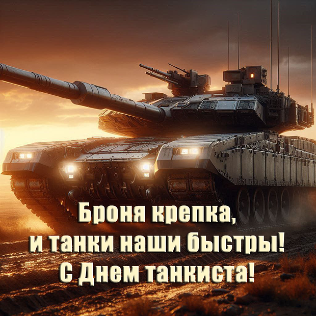 «Танки грязи не боятся!» Отправьте открытки с Днем танкиста: 40+ картинок и поздравлений