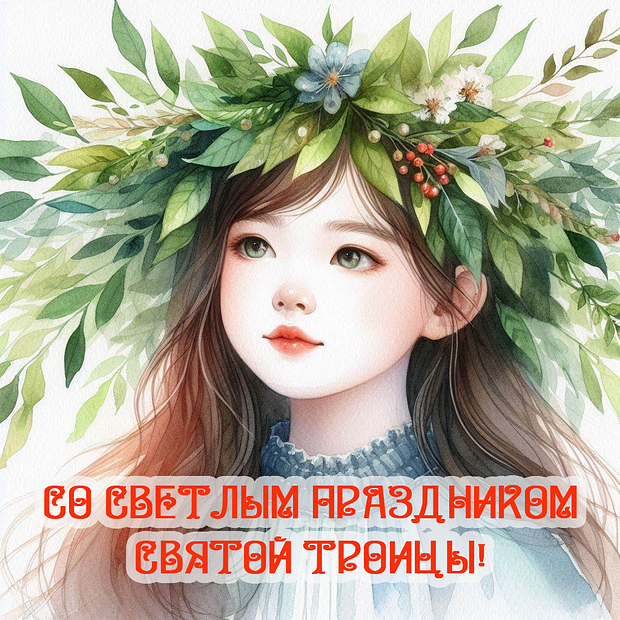 С праздником Святой Троицы! Открытки: более 40 уникальных картинок для поздравлений
