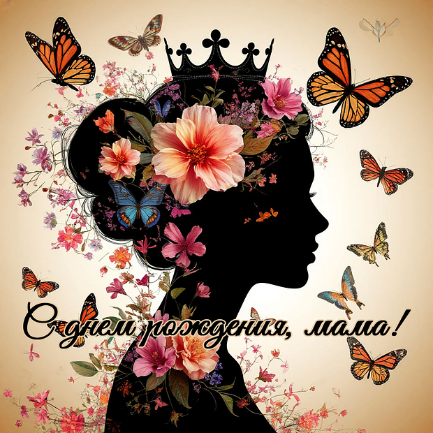 Открытки маме на день рождения: 70+ картинок и поздравлений