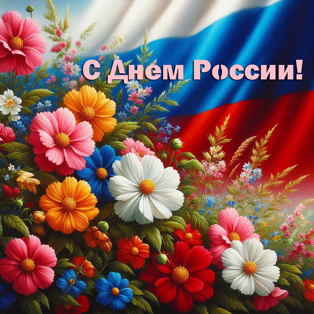 С Днём России! Красивые открытки и поздравления в честь праздника