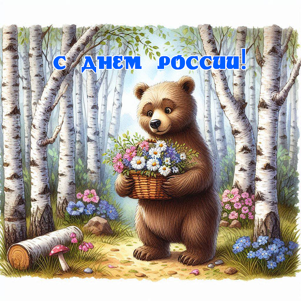 С Днём России! Красивые открытки и поздравления в честь праздника