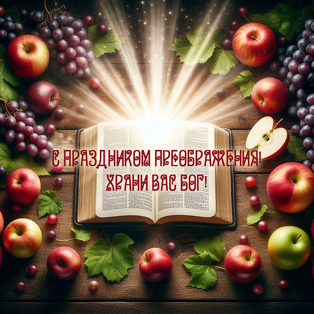 Яблочный Спас: 40+ открыток и поздравлений
