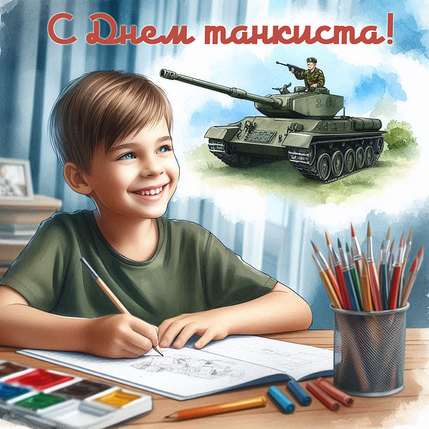«Танки грязи не боятся!» Отправьте открытки с Днем танкиста: 40+ картинок и поздравлений