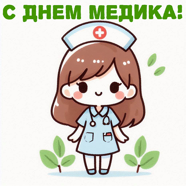 Трогательные открытки ко Дню медика: 25 оригинальных картинок с поздравлениями для медицинских работников